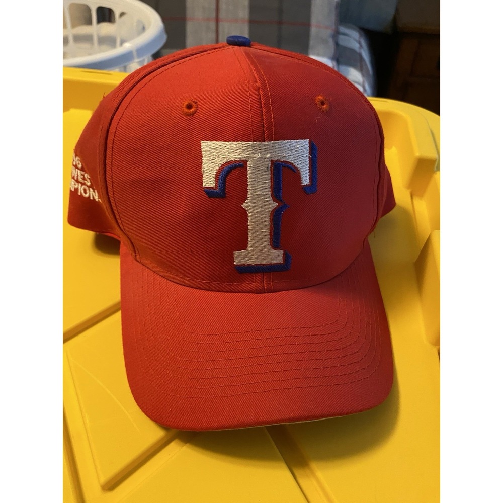 Texas Rangers Baseball Cap Adjustable Hat Red MLB Original Merchandise